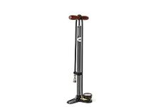 SILCA Pista Plus Bicycle Tire Pump | High Pressure 160psi, 2.5" Gauge | Presta & Schrader Valve | Durable Hose | High Performance | Bike Floor Pump