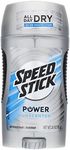 Speed Stick Power Anti-Perspirant Deodorant Unscented 3 oz (Pack of 8)