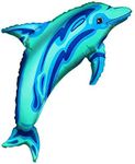 Amscan 0581301 S/Shape: Ocean Blue Dolphin