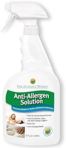 Ecology Works Anti-Allergen Solution - For Cleaning Home, Bedding, & Furniture Naturally with E book Tips