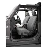 Bestop 2929309 Charcoal Seat Cover, Front- Jeep Wrangler 2018-Current JL 2-Door