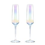 Gutsdoor Crystal Champagne Flutes G