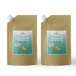 The Indi Mums Reetha-Neem Natural Baby Laundry Detergent Liquid- Anti-Bacterial, Hypoallergenic, Gentle Yet Tough On Baby Stains & Smells, No Need For Conditioner, Refill -1.5 LITRES (2X 750 ML)