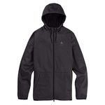 Burton Crown Weatherproof Zip Hoodie - True Black Heather, M