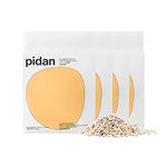 pidan Mix Cat Litter,Clumping Tofu Cat Litter with Bentonite,Dust Free Scent Free,Selected Quality Pea Dregs,5-Fold Water Absorption(7.9lb×4bags)