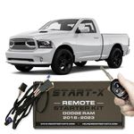 Start-X Remote Starter Kit for RAM Pickup Truck 2018-2023 Key Start (Tip-Start) || Key Start Trucks ONLY || Plug N Play || 3X Lock to Remote Start || 2018 2019 2020 2021 2022 2023 || 1500 2500 3500