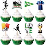 Ercadio 24 Pack Football Cupcake To