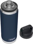 YETI Rambler Bottle Chug, Vaccum Insulated Stainless Steel Bottle with Chug Cap, Navy, 26 oz (760 ml)