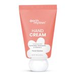 Earth Rhythm Hand Cream - Floral Garden for Dry & Rough Hand, Intense Moisturization Non Greasy, Fast Absorbing Enriched with Ceramides, Shea Butter, Cacao Seed Butter for Men & Women - 30gm