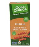 GoGo Quinoa Pasta Lentil Fusilli | Organic | Gluten-Free | Non-GMO | Vegan | Made in Canada | Corn-Free, Dairy-Free, Egg-Free, Soy-Free | 227g