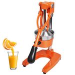 Commercial Manual Hand Citrus Press Juicer,Professional Citrus Juicer,Metal Lemon Squeezer,Premium Quality Heavy Duty Manual Orange Juicer and Lime Squeezer Press Stand