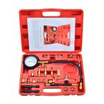 Prokomon 0-140 PSI Fuel Injection Pump Pressure Test; Fuel Pressure Tester Kit for Most of Cars and Trucks