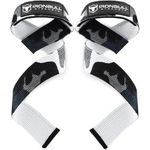 Lifting Wrist Straps for Weightlifting (Camo/White) - Padded Lifting Straps for Deadlifts, Powerlifting, Rows, Strength Training & Bodybuilding – Gym Straps for Men & Women