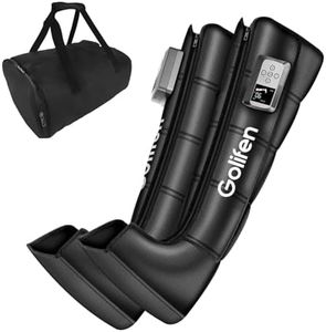 golifen Leg Compression Massager, Wireless Air Massage Boots for Muscle Pain Relief & Improved Circulation, Foot & Leg Recovery for Athletes and Active Users, Home & Gym Use