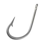 JL Sport Saltwater Giant Shark and Alligator Hooks Big Game Stainless Steel Tuna Fishing Hooks for Saltwater Freshwater Size 5/0-20/0