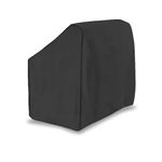 Boat Center Console Cover, 600D Marine Grade Polyester Canvas, Waterproof, Black, Up to 40" W x 30" L x 44" H