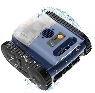(2025 New) Cordless Robotic Pool Cleaner, Robotic Pool Vacuum for Inground Pools, Floor, Wall, Waterline and Drain Cleaning, 180 min Battery Life for Pool Up to 2150 Sq.ft