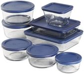 Anchor Hocking 16 Piece Glass Stora