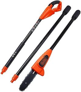 BLACK+DECKER 20V Max Pole Saw for Tree Trimming, Cordless, with Extension up to 14 ft., Bare Tool Only (LPP120B)