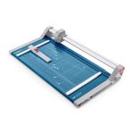 Dahle 552 Professional A3 Self-Sharpening Paper Trimmer, Dual Guide Bar, Automatic Clamp, Safety Protection Cutter, Blue