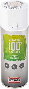 AREXONS SMALTO 100% ACRILICO EFFETTI SPECIALI SPECCHIANTE Smalto spray effetto Cromo, 400 ml vernice universale, resine di alta qualità, essiccazione rapida, bomboletta spray