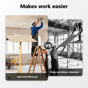 XPOtool Drywall Lift – Adjustable Panel Hoist, 68kg Capacity
