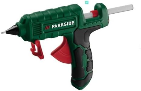 Parkside PHD 500 E3 Pistolet à colle chaude, sans fil, avec 3 bâtons de colle de 18 cm et une mallette