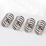 4pcs 2lb 4lb 6lb Springs for Sanwa JLF Joysticks Stainless Steel Springs for Games Box Sticks (2pcs 4lb + 2pcs 6lb springs)