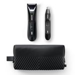 MANSCAPED® The Perfect Duo 5.0 Contains: The Lawn Mower® 5.0 Ultra Electric Groin & Body Hair Trimmer, The Weed Whacker® 2.0 Nose & Ear Hair Trimmer