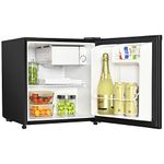 1.7 Cu. Ft. Mini Refrigerator with Chiller Compartment in Black