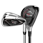 TaylorMade M4 Combo Iron Set Mens Right Hand Steel Regular 6-PW, Rescue 4 and 5