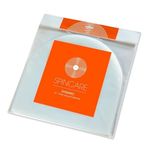 100x 12 Inch Anti Static Inner Vinyl Record Sleeves | DYNAMIC Rounded Bottom Plastic LP Sleeves | Replace Cardboard PVC & Paper Sleeves | Premium Quality 50 Micron HDPE - Won't Bunch Or Collapse