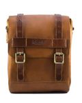 Trip Machine Company Leather Tank & Tail Bag Vintage Tan