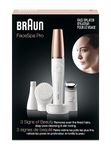 Braun 3-in-1 Facespa Pro Facial Epilator Series 911 with Cleansing Brush Head, Toning Head and Epilator Head
