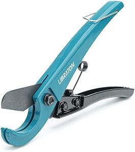 Libraton Cortador PEX, 0-31mm Cortatubos PEX, Cortador de tubos, Herramientas de corte de tubos para Mangueras y Plástico de PEX, delgado PVC, PPR