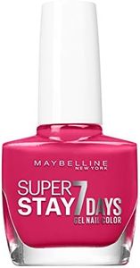 Maybelline MAY VAO T.STRONG PRO BLg 180 Rosy Pink/Rosa Creme esmalte de uñas - esmaltes de uñas (Rosa, Rosy Pink, Creme, Botella, 21 mm, 116 mm)