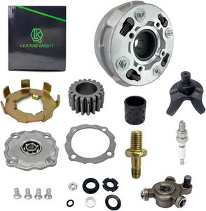 17 Teeth Clutch Assembly for Semi Auto 50cc 70cc 90cc 110cc 125cc ATV Quad Go Kart Dirt Bike Engine,Powersports Clutches for Roketa Kazuma JCL NST SUNL Taotao