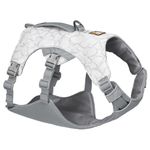 RUFFWEAR Swamp Cooler Dog Harness & Handle, Lightweight Walking Gear Keeps Pets Cool in Hot Weather, Fully Adjustable, Strong & Cooling, 2 Lead Portals, Graphite Gray (Medium, 69-81 cm)
