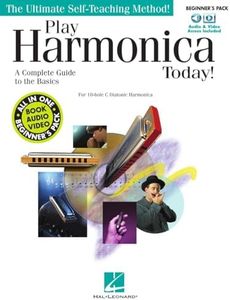 Play Harmonica Today! Beginner's Pack: Level 1 Book/Online Audio/DVD Pack (Beginner's Packs)