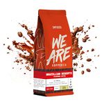 Coffee Beans 227g Bag, Whole Bean Coffee, Brazilian Biscotti Flavoured Coffee Beans, Arabica, Medium Roast Fresh Coffee, Single Origin (We Are Coffee Co)