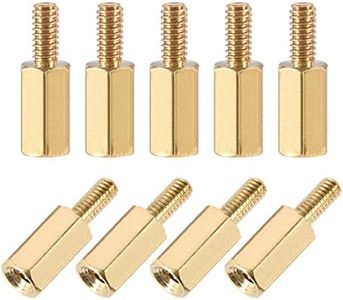 uxcell M2.5x9mm+6mm Male-Female Brass Hex PCB Motherboard Spacer Standoff for FPV Drone Quadcopter, Computer & Circuit Board 20pcs