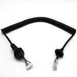 Fumei Mic Cable for ICOM HM-152 Mobile Microphone Compatible with IC-F111 IC-F221 IC-F521 Radio