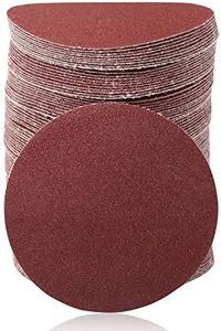 SPEEDWOX 100pc 3 Inch Sanding Discs Hook and Loop Sandpaper 150 Grit Sander Disc Sanding for Drill Grinder Rotary Tools No Hole