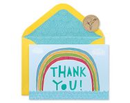 Papyrus Rainbow Thank You Boxed Blank Note Cards, 12-Count