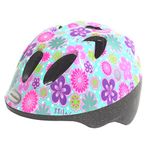 Raleigh - CSH996 - Rascal Lightweight Adjustable Children's Cycling Helmet Size 44-50cm Flowers Pattern