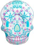 BigMouth Inc. Sugar Skull Snow Tube, Inflatable Sled for Kids and Adults