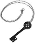 BORFUE Sleeve Button Necklace Treas