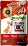 Jerhigh Wet Dog Food, Human Grade High Protein Chicken, Gravy Roasted Duck (Pack of 24),All Life Stages