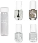 Dazzle Dry Mini Kit 4 Step System - Shooting Star - A warm silver glitter. Sheer glitter. (5 Piece Kit / 5 Manicures)