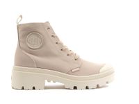 Palladium Women's Pallabase Twill Boot, Nude Dust, 5